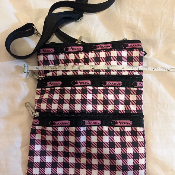 Le sport sac 3-zip crossbody - Picture 3 of 5